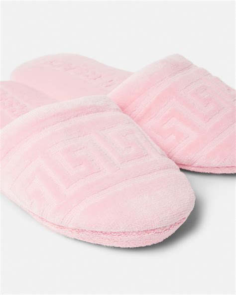 versace bedroom slippers|female versace slippers.